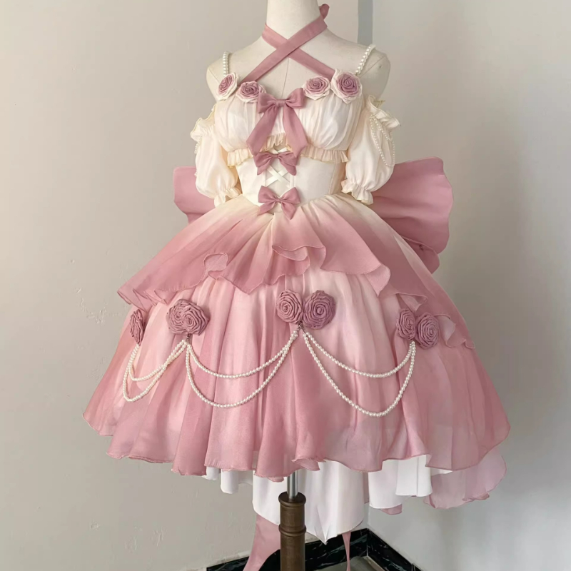 Victorian Women'S Formal Wear - Retro Victorian Lolita Dress Elegant Women