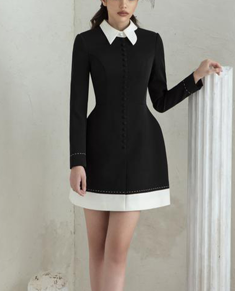 Xưởng May Đầm Đen Nhỏ Màu Đen  - đánh giá và giá Formal Dress Female