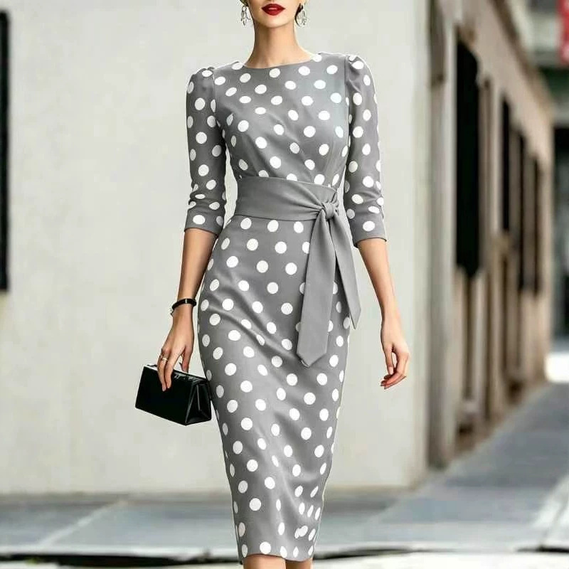 Women Elegant Black White Polk - đánh giá và giá Women Formal Office Wear Tops