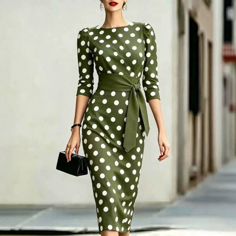 Women Elegant Black White Polk - đánh giá và giá Women Formal Office Wear Tops