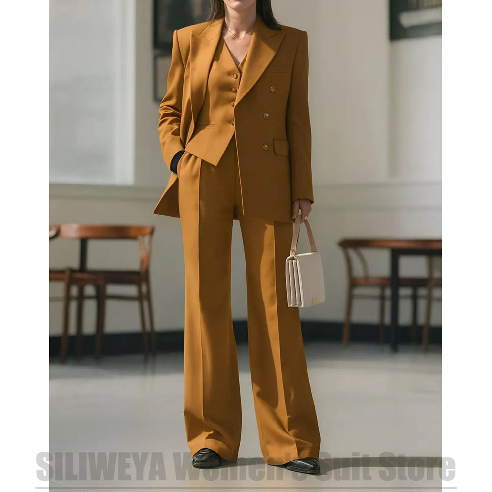 Women's Suit 3 Piece Double Br - đánh giá và giá Women Formal Wear Shirt And Pant