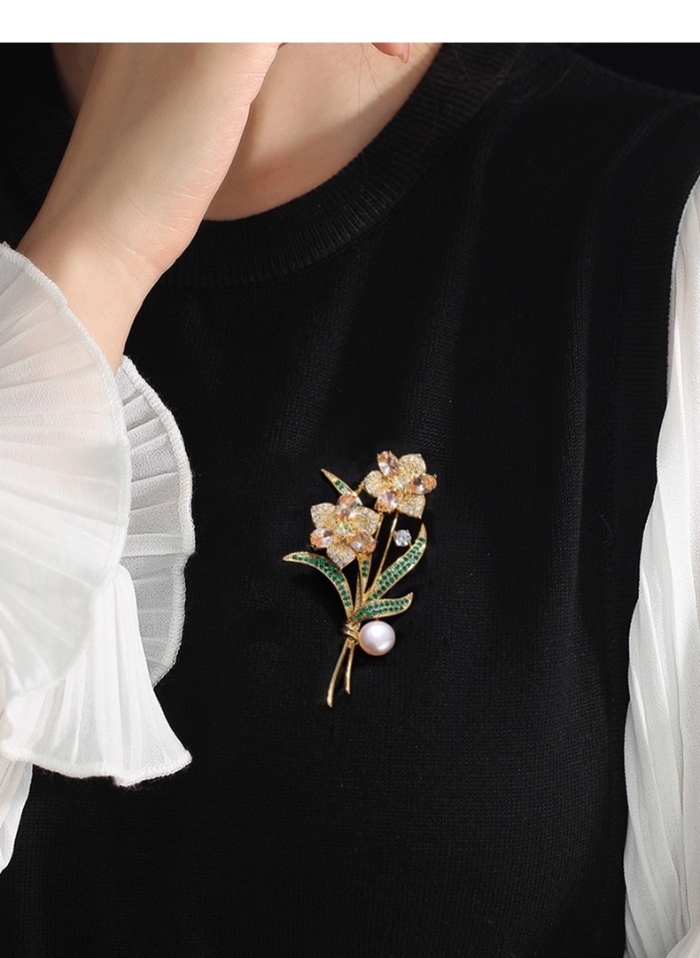 Bridal Bouquet Brooch, Victori - đánh giá và giá Victorian Women'S Formal Wear