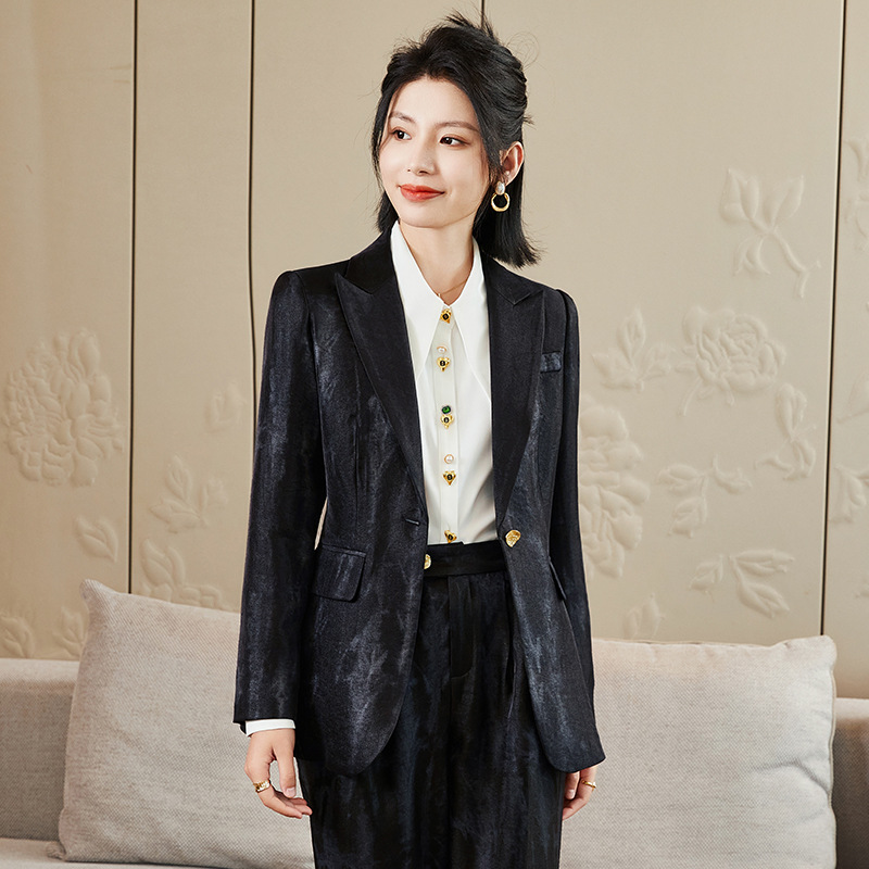 Women Golden Black Formal Pant - đánh giá và giá Women Formal Wear With Tie
