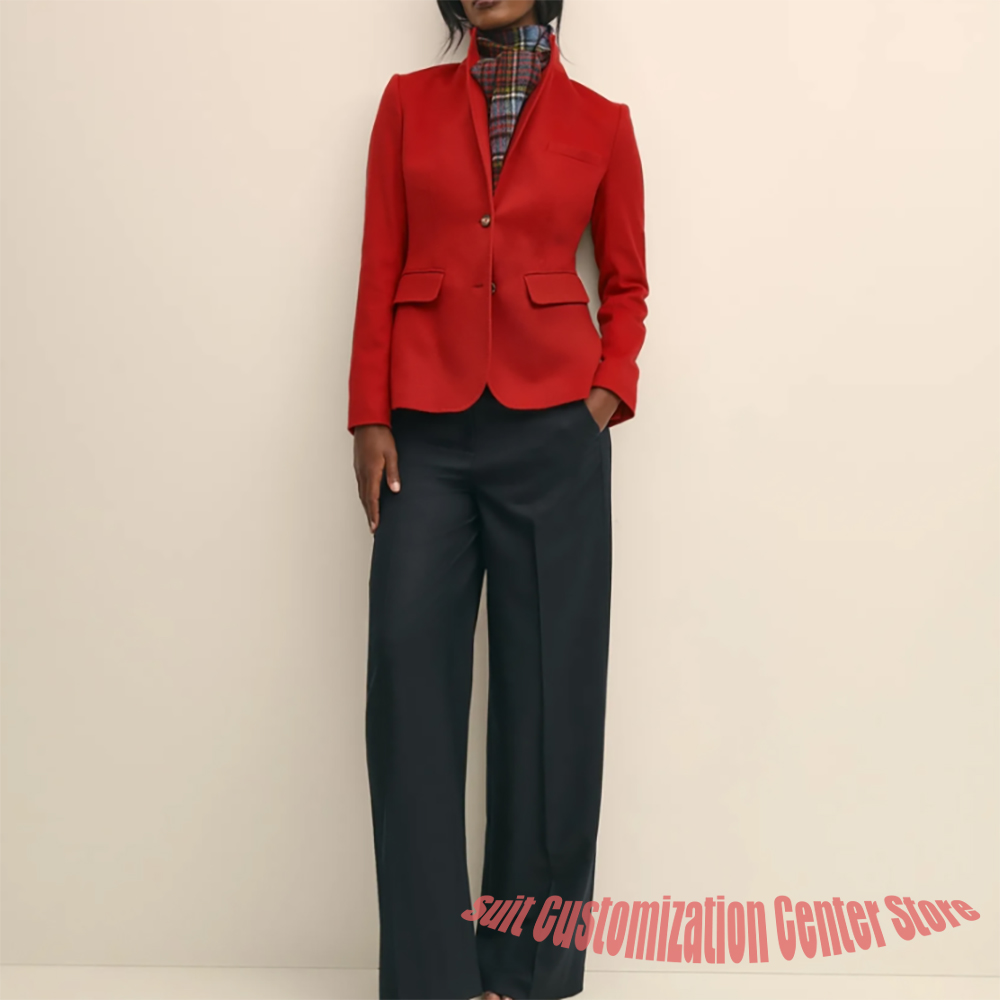 Women's Navy Woolen Clothes Si - đánh giá và giá Women'S Office Formal Wear For Ladies