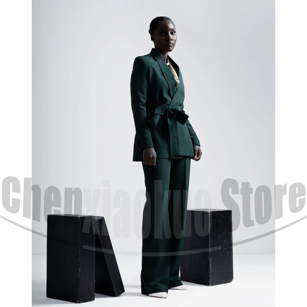 Women Suit Belted Blazer and W - đánh giá và giá Women Formal Wear With Tie