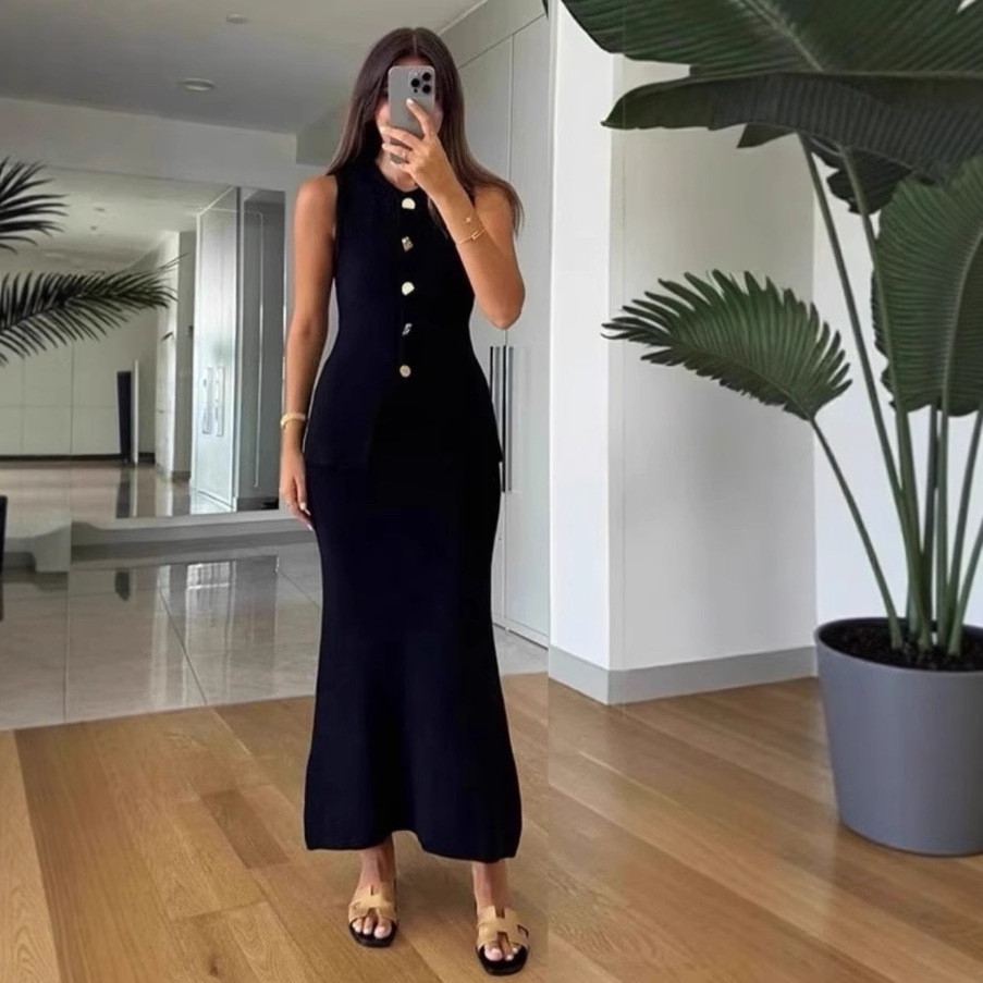 Round-neck Single-breasted Sle - đánh giá và giá Women Formal Office Wear Tops