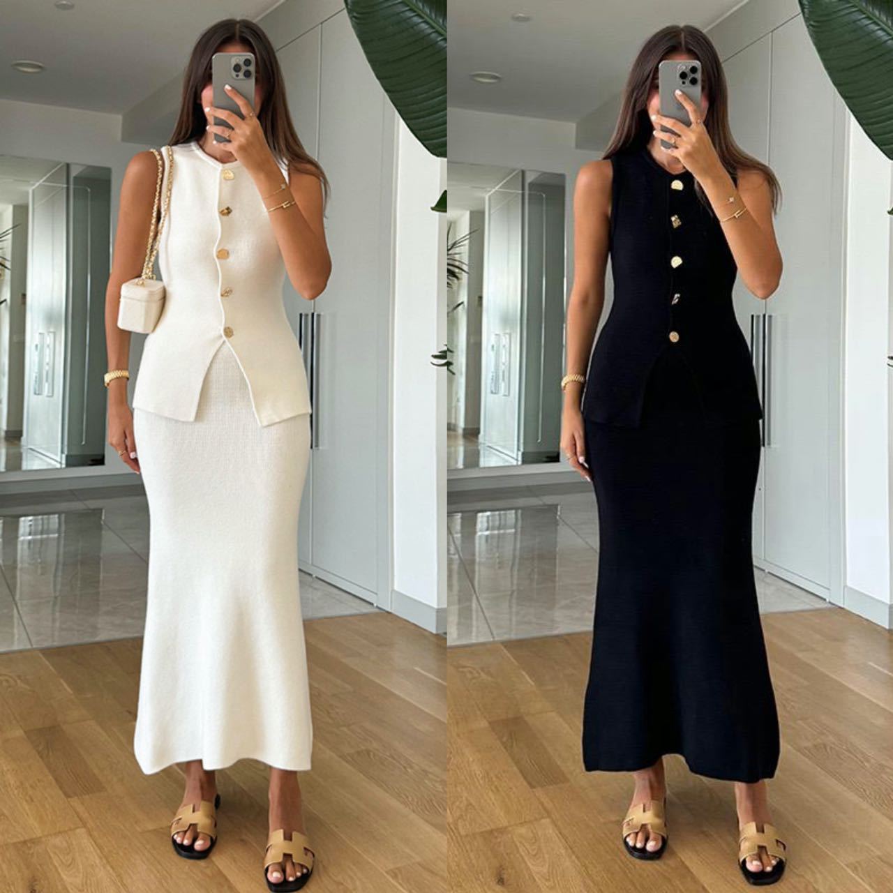 Round-neck Single-breasted Sle - đánh giá và giá Women Formal Office Wear Tops