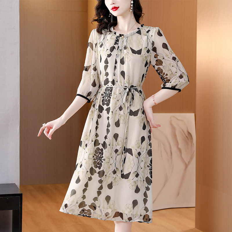 Summer Floral White Silk Beach - đánh giá và giá Women Formal Office Wear Tops