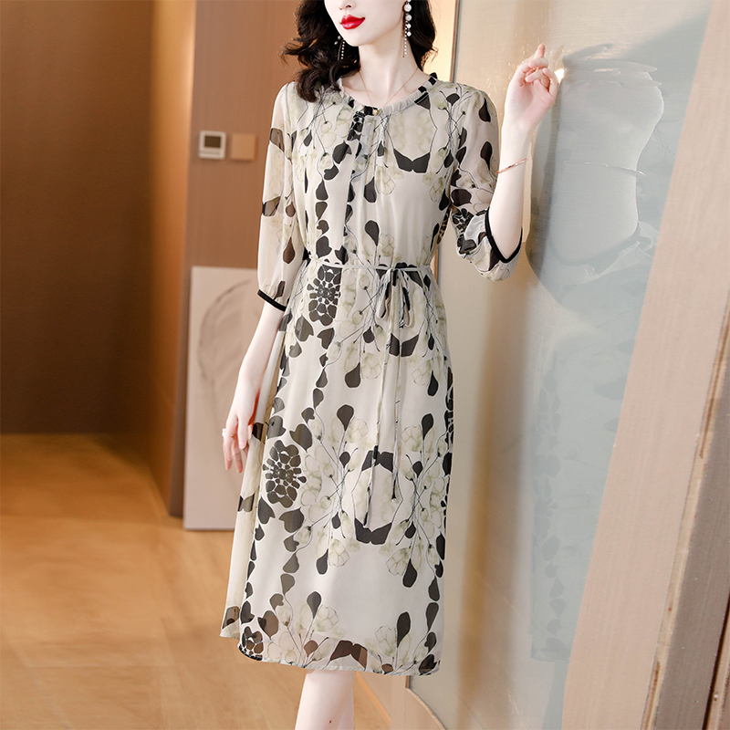 Summer Floral White Silk Beach - đánh giá và giá Women Formal Office Wear Tops