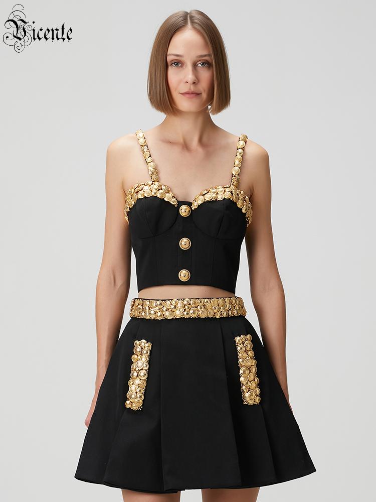VC Black Two Piece Set Dress w - đánh giá và giá Women'S Holiday Formal Wear