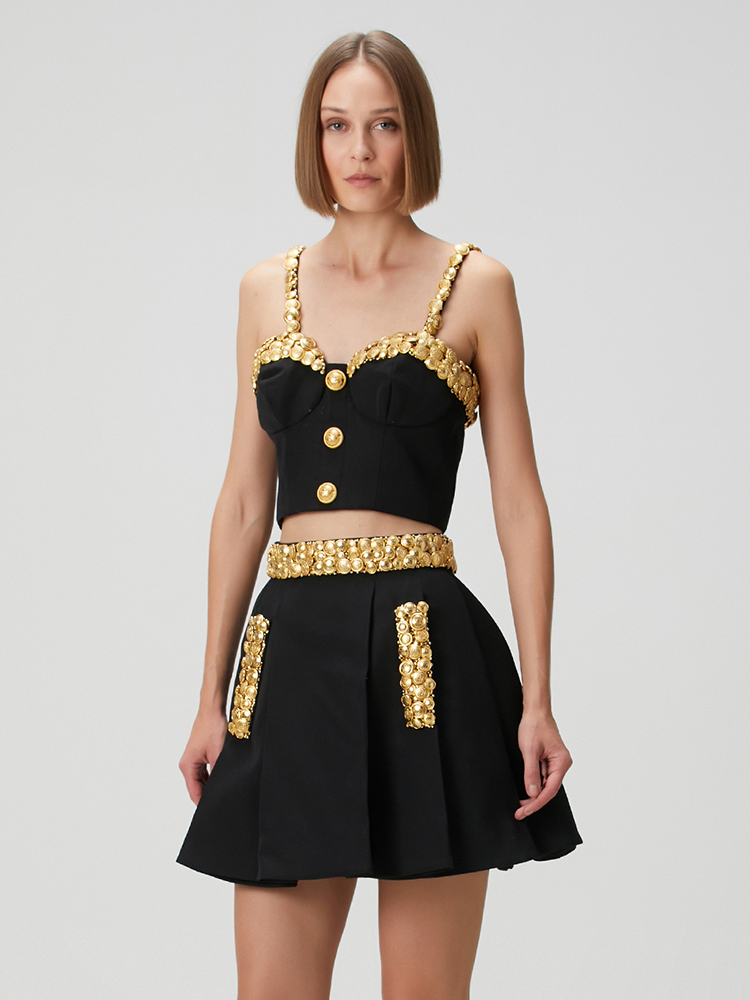 VC Black Two Piece Set Dress w - đánh giá và giá Women'S Holiday Formal Wear