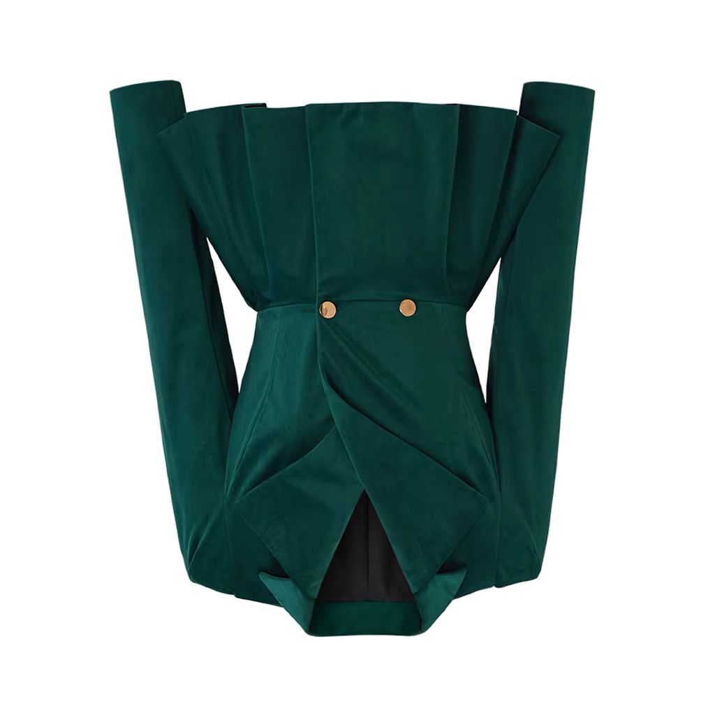 In Stock Vintage Gothic Green  - đánh giá và giá Women'S Gothic Formal Wear