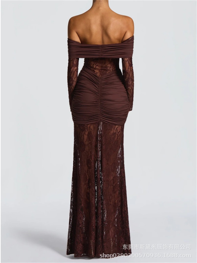 Sexy Lace Mermaid Women Prom D - đánh giá và giá Women'S Holiday Formal Wear