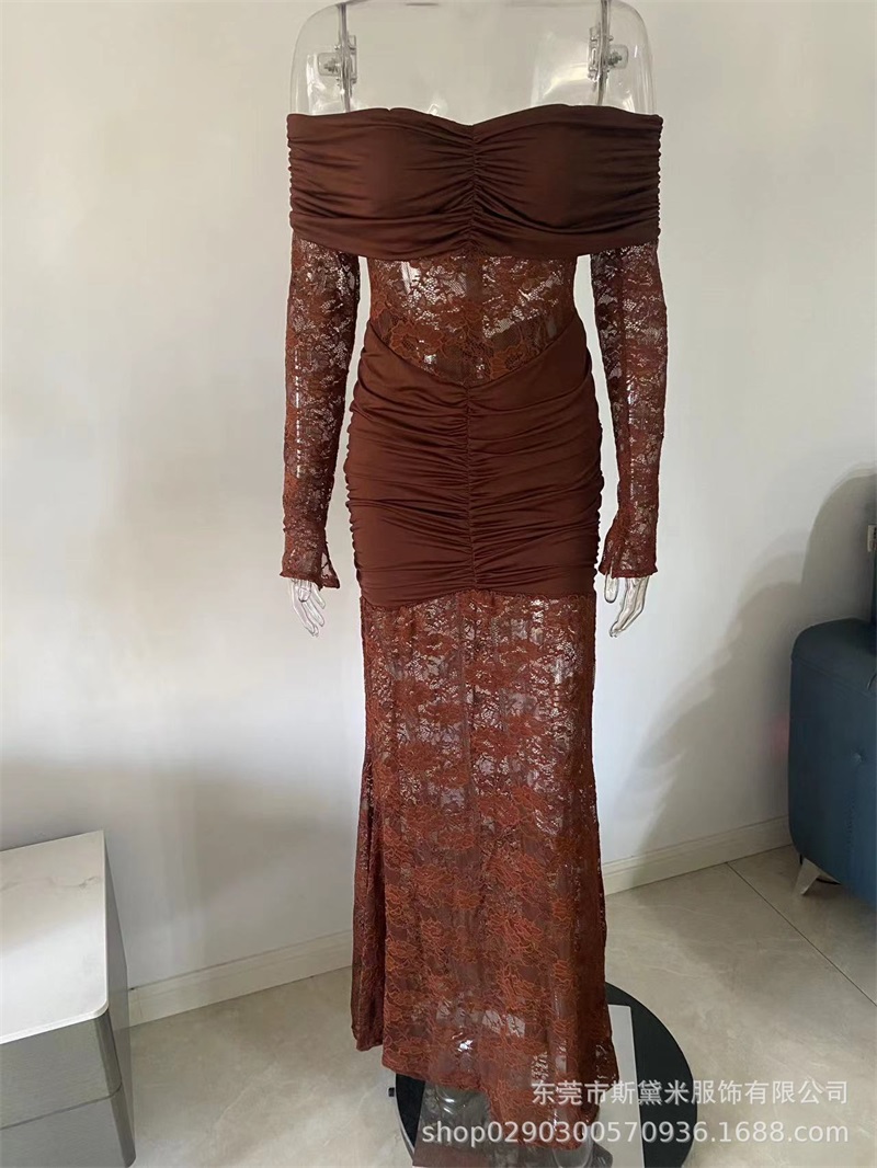 Sexy Lace Mermaid Women Prom D - đánh giá và giá Women'S Holiday Formal Wear