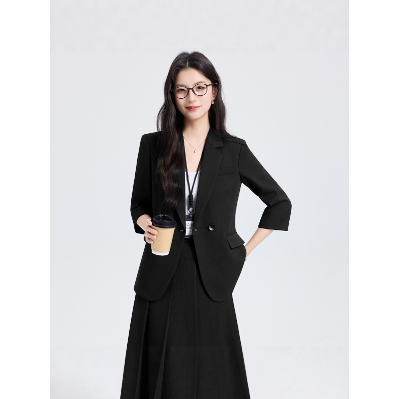 Navy Blue Women's Suit Set for - đánh giá và giá Women Formal Wear Shirt And Pant