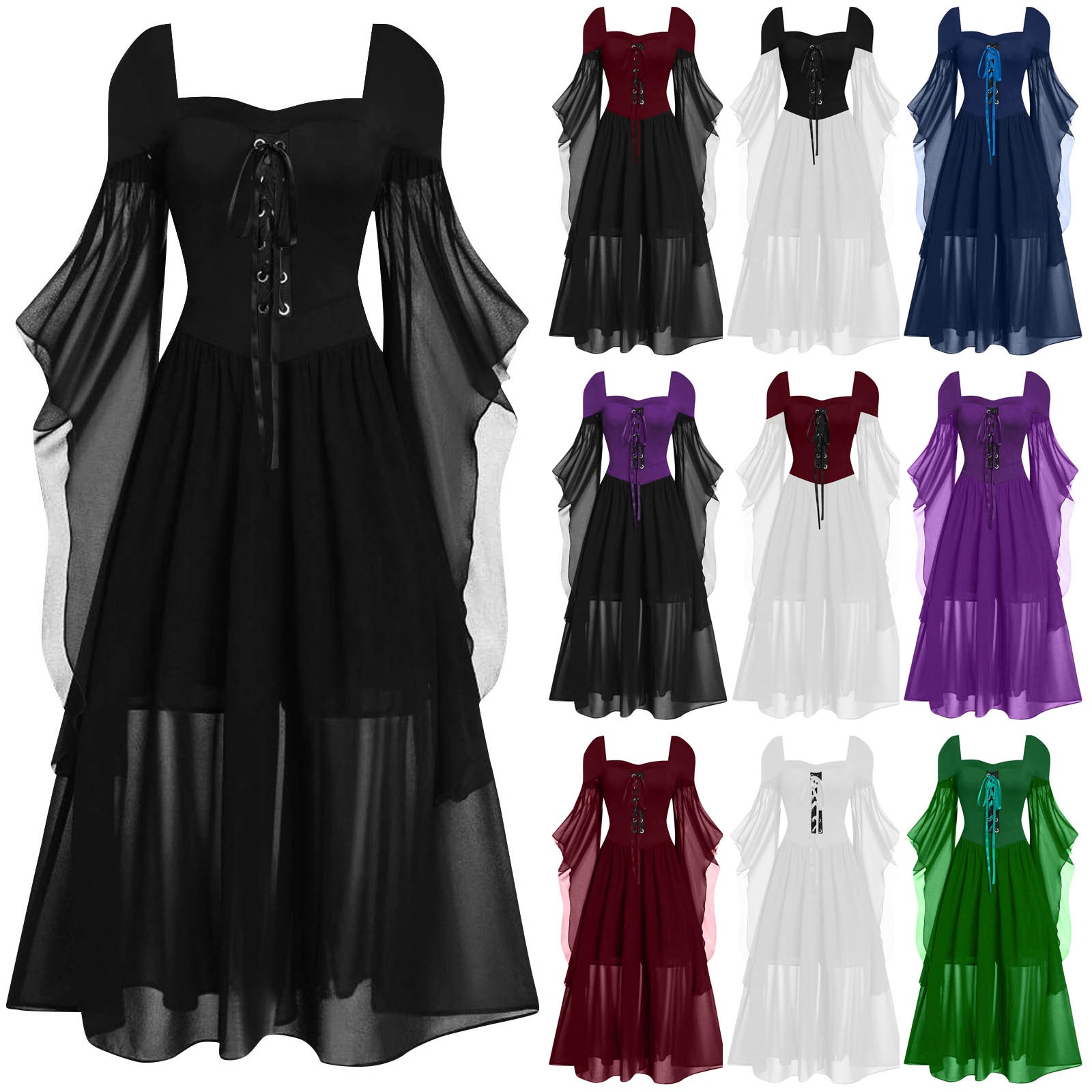 Halloween 2026 Dresses Off Sho - đánh giá và giá Women'S Gothic Formal Wear