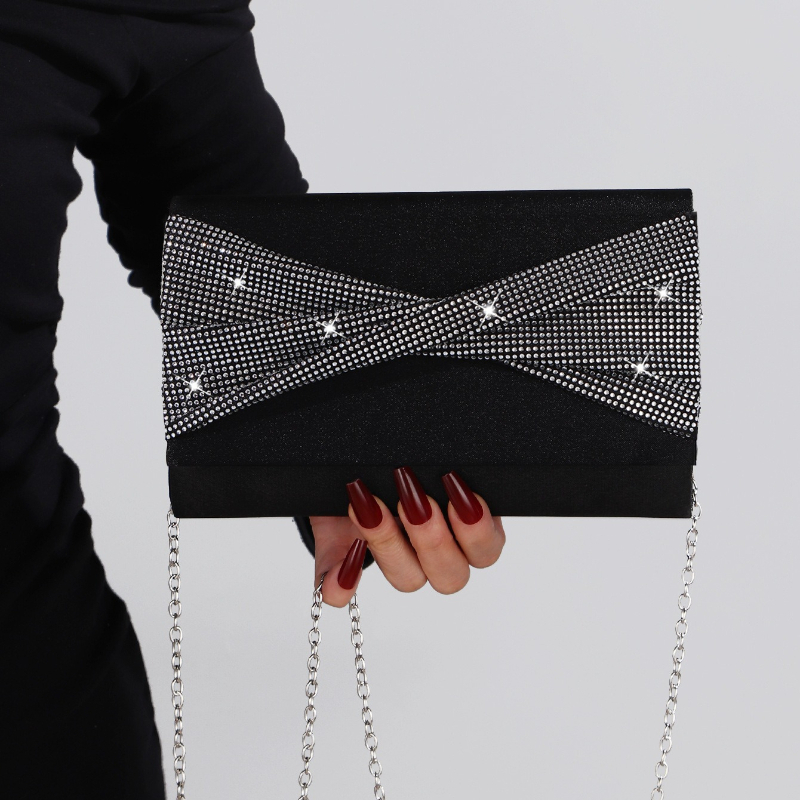 Black Square Evening Bags Fema - đánh giá và giá Formal Dress Female