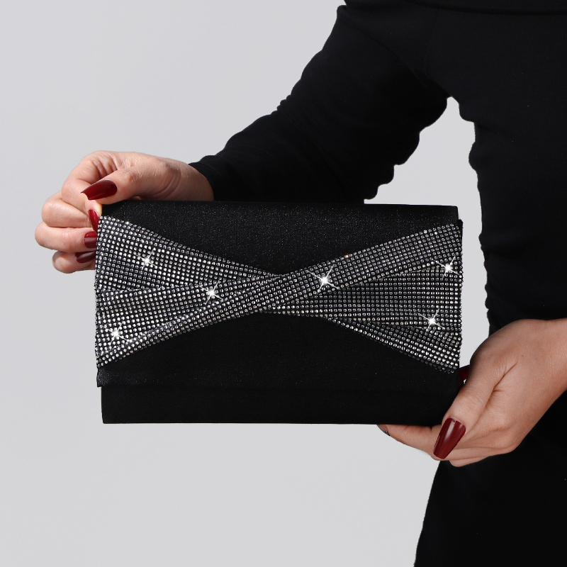 Black Square Evening Bags Fema - đánh giá và giá Formal Dress Female