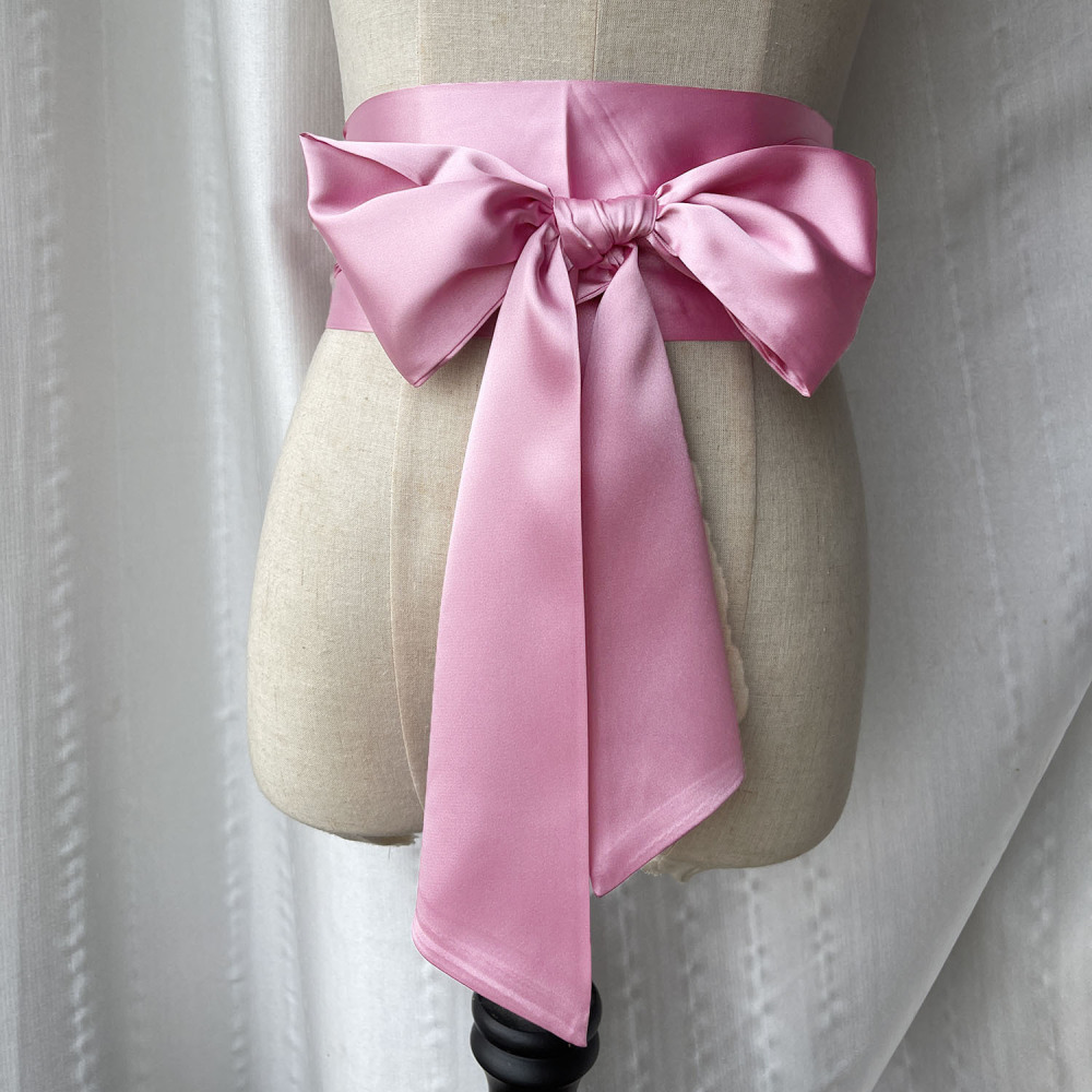 Wide Bowknot Waistband Women A - đánh giá và giá Women Formal Wear With Tie