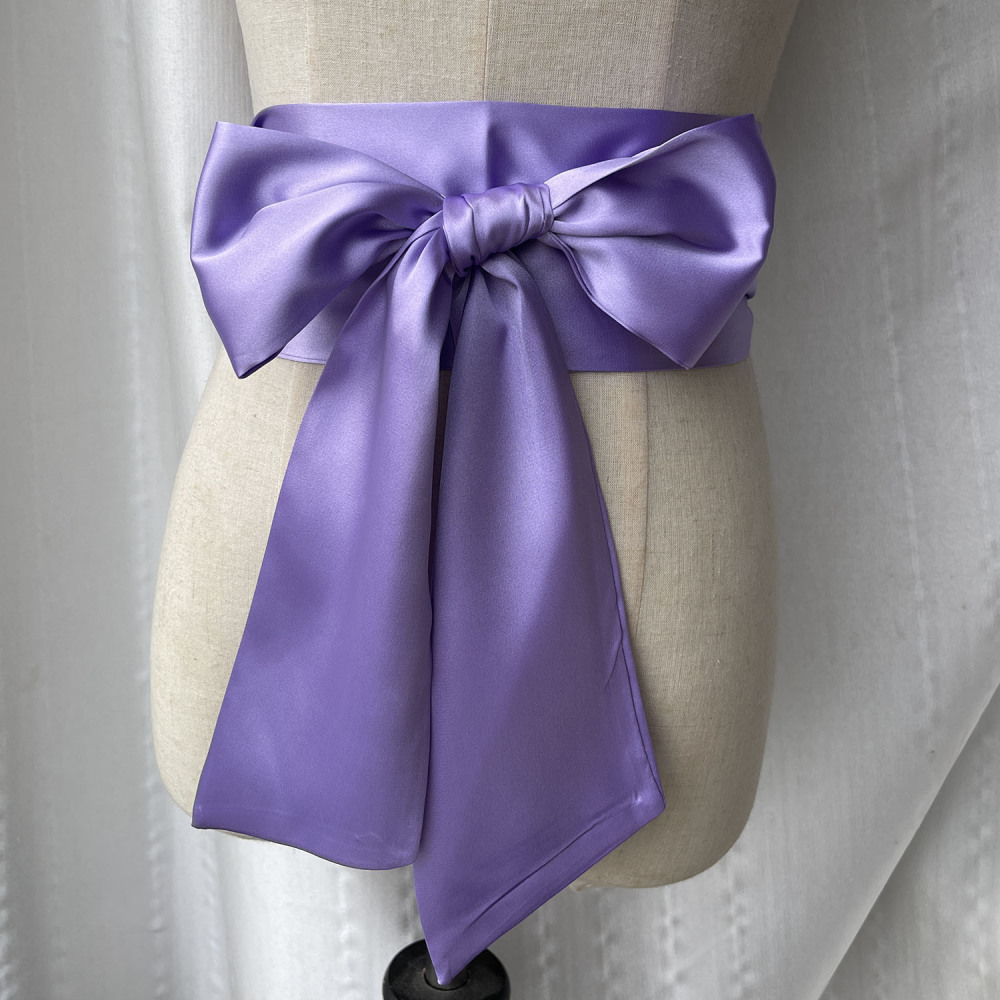 Wide Bowknot Waistband Women A - đánh giá và giá Women Formal Wear With Tie