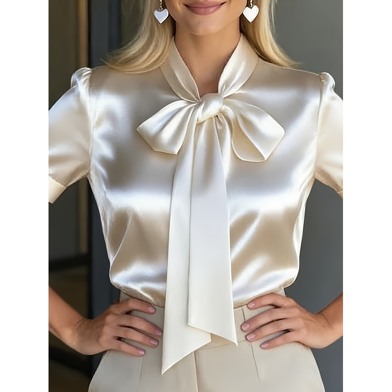 Women'S Elegant Short-Sleeve S - đánh giá và giá Women Formal Wear With Tie